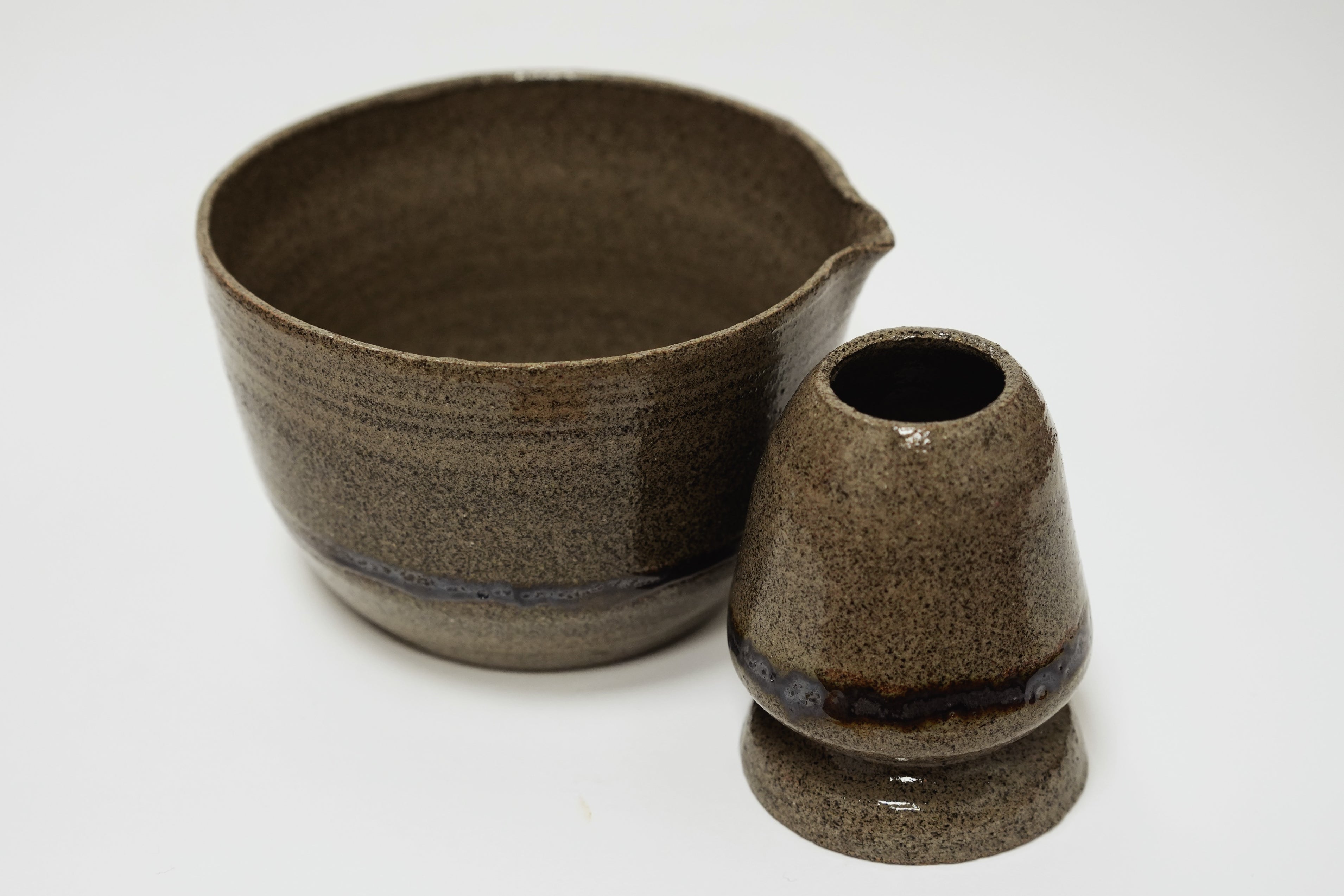 Matcha Bowl & Whisk Holder Set 7 | Ado Studio