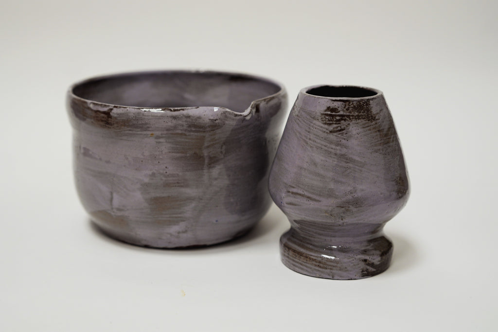 Matcha Bowl & Whisk Holder Set 1 | Ado Studio