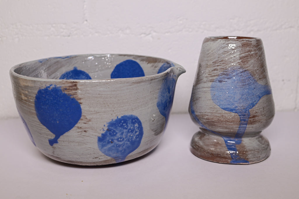 Matcha Bowl & Whisk Holder Set 4 | Ado Studio