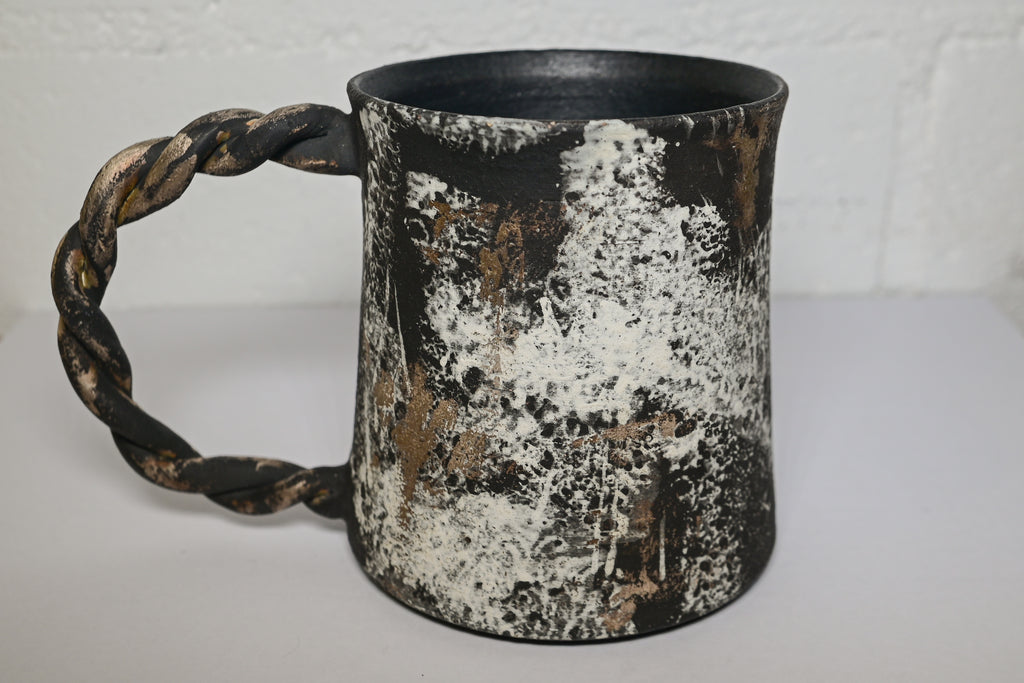 Silver Brush Mug Cup | Jingdezhen