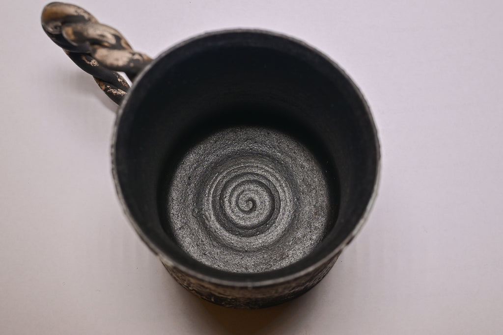 Silver Brush Mug Cup | Jingdezhen