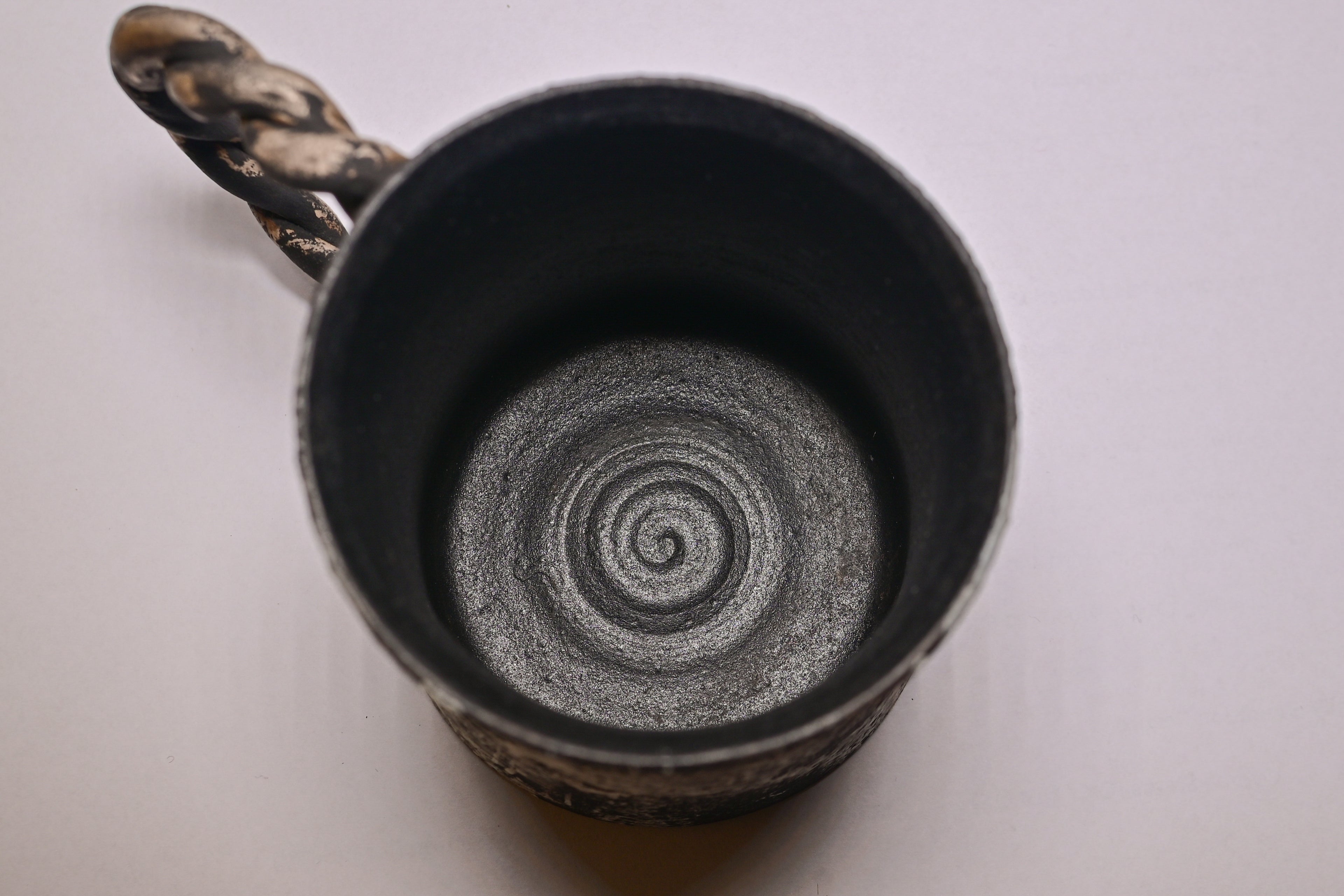 Silver Brush Mug Cup | Jingdezhen