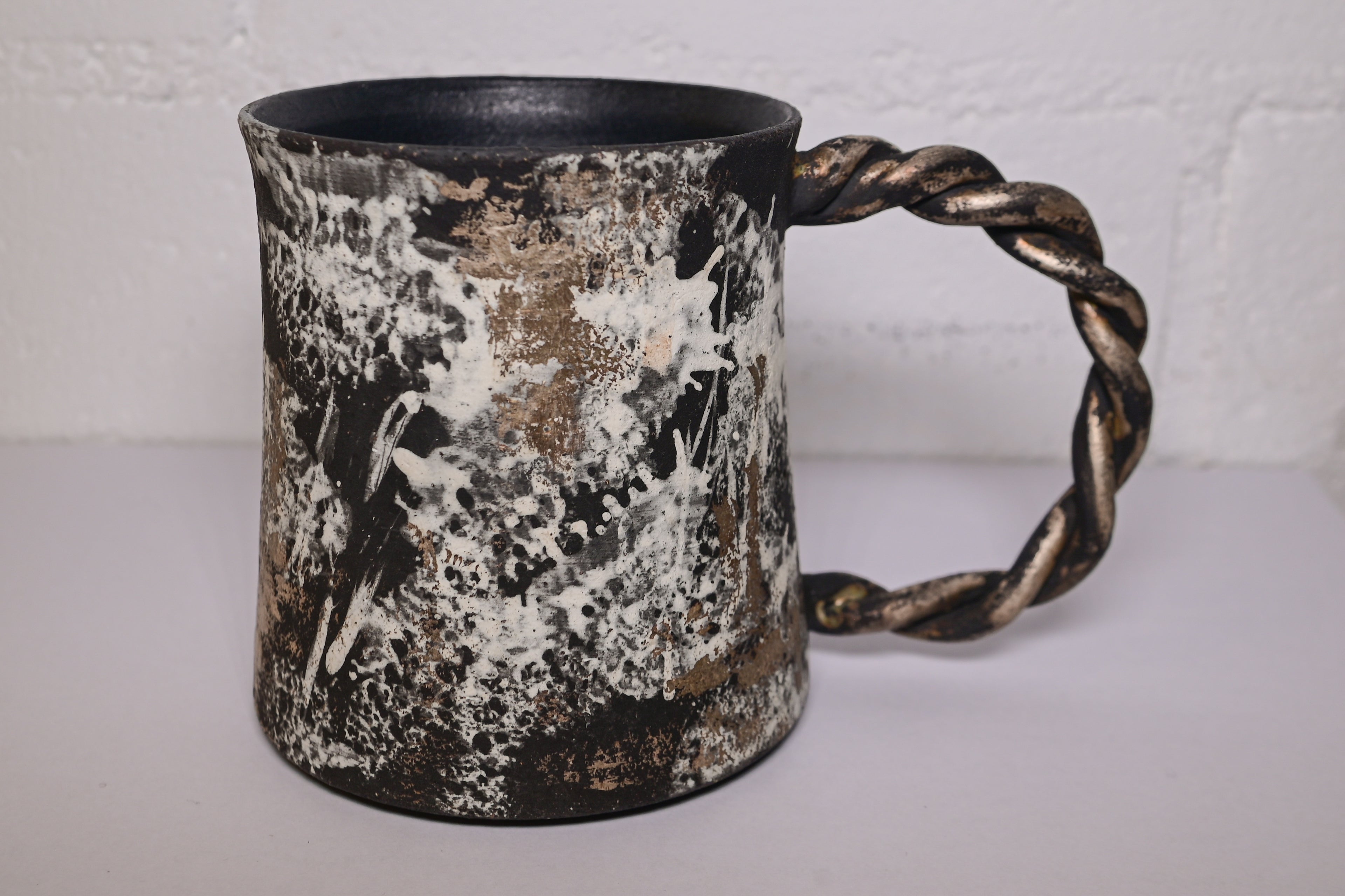 Silver Brush Mug Cup | Jingdezhen