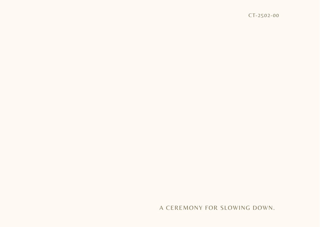 Tea Tasting Ceremony Gift Card