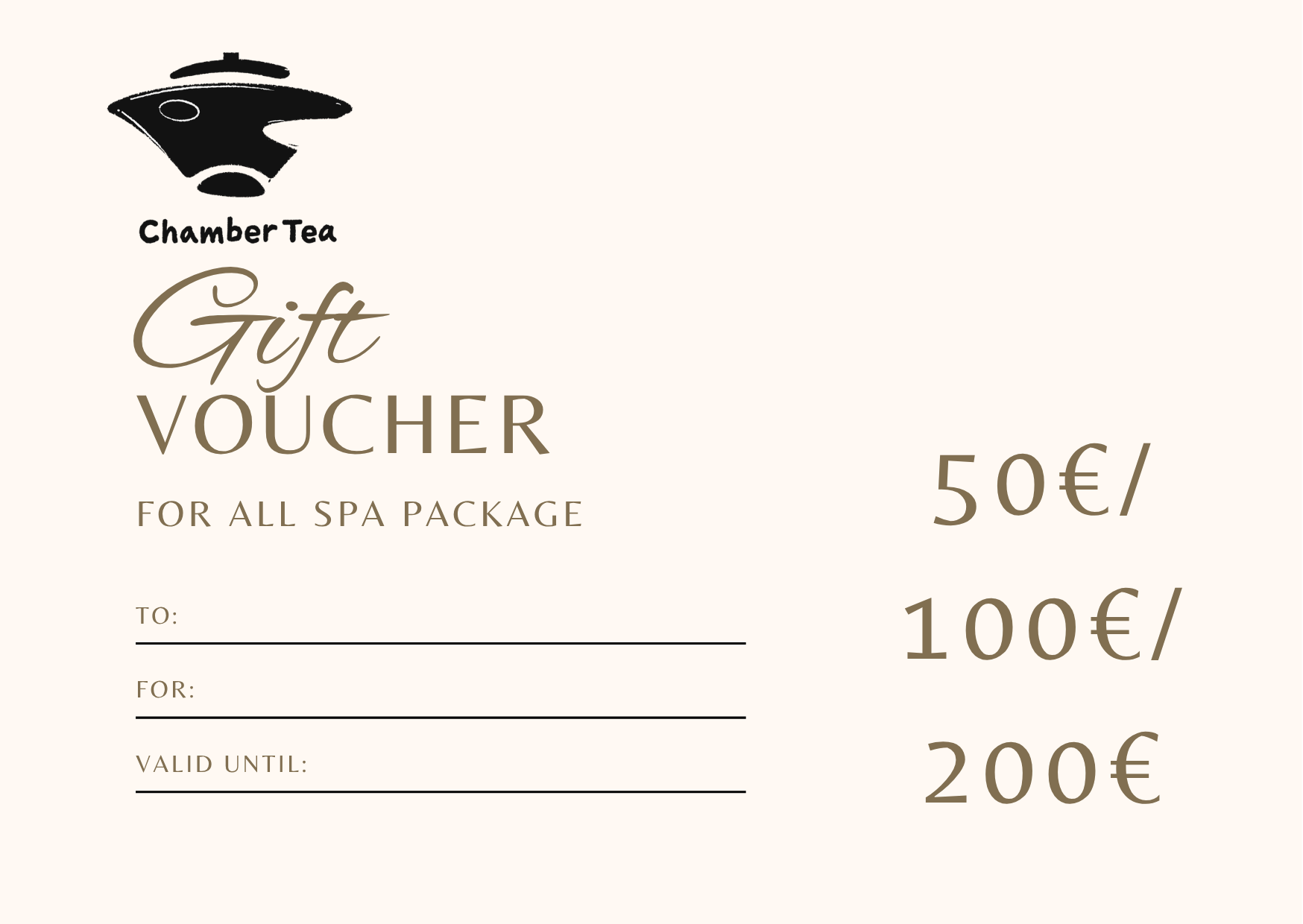 GIFT VOUCHER